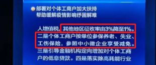 免征湖北境內(nèi)小規(guī)模納稅人增值稅3個月，其他地區(qū)降至1%